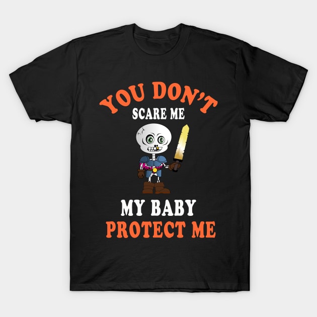 pregnancy halloween T-Shirt by tarekmonam